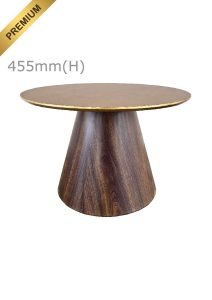 CONIC™ COFFEE TABLE - ROUND TOP - GOLD (CT28 - RG)_PREMIUM