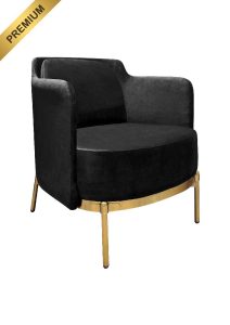 CROWN LOUNGE SOFA - SINGLE BLACK (SF1 - CSB)_MAIN_PREMIUM