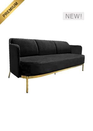 CROWN LOUNGE SOFA - THREE BLACK (SF1 - CTB)_MAIN_PREMIUM