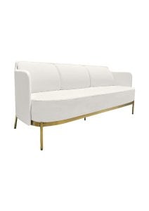 CROWNIX™ LOUNGE SOFA - THREE SEATER - WHITE (SF1 - CTW)