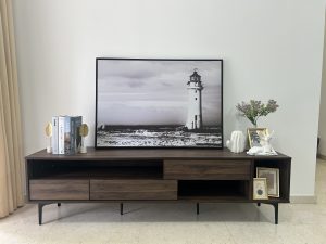 ATHOS TV CONSOLE LARGE - 1.8M - BROWN (TVC4)