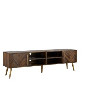 TVC7 CADENCIA TV CONSOLE - 2M - DARK BROWN