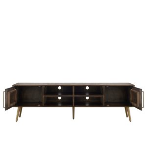 TVC7 CADENCIA TV CONSOLE - 2M - DARK BROWN