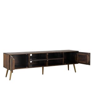 TVC7 CADENCIA TV CONSOLE - 2M - DARK BROWN