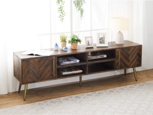 TVC7 CADENCIA TV CONSOLE - 2M - DARK BROWN