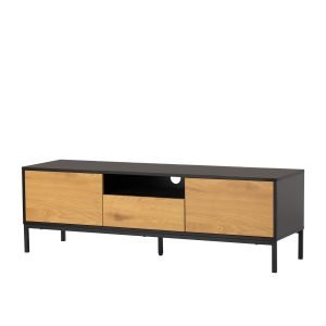 TVC9 SLIGO TV CONSOLE - 1.4M - BLACK OAK