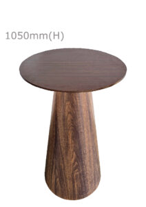 CONIC™ BAR TABLE & ROUND TOP - WOOD (BT11 - RBR)