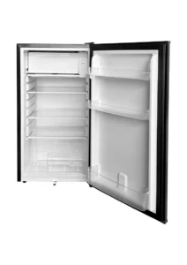 FRIDGE (1DOOR) BLACK - 92 LITRES (AP4 - FRB92) OPEN