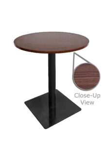 GRANDE TABLE & ROUND TOP - WOOD (TB29 - RBR)