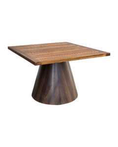 CONIC™ COFFEE TABLE & SQUARE TOP - TEAK WOOD (CT28 - STK)