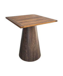 CONIC™ MEETING TABLE & SQUARE TOP - TEAK WOOD (TB2 - STK)