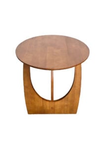 LUNA WOOD COFFEE TABLE - BROWN (CT7 - BR)