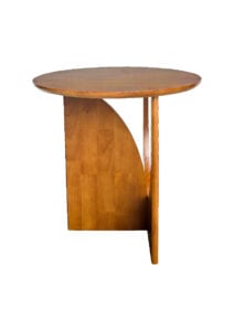 LUNA WOOD COFFEE TABLE - BROWN (CT7 - BR)
