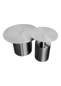 REGAL™ COFFEE TABLE SILVER SET