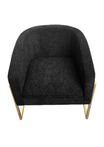 CHOVET LOUNGE ARMCHAIR BLACK (SF17 - SB)