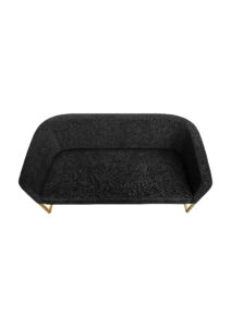 CHOVET LOUNGE SOFA - DOUBLE SEATER BLACK (SF17 - DB)