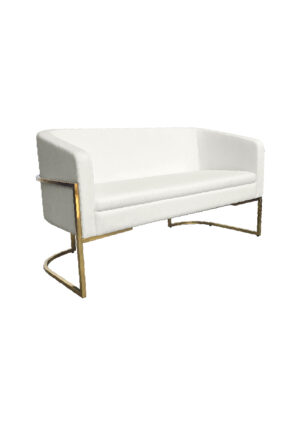 CHOVET LOUNGE SOFA - DOUBLE SEATER WHITE (SF17 - DW)