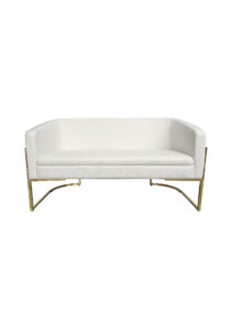 CHOVET LOUNGE SOFA - DOUBLE SEATER WHITE (SF17 - DW)