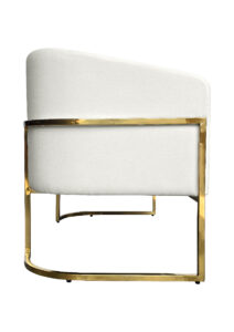 CHOVET LOUNGE SOFA - DOUBLE SEATER WHITE (SF17 - DW)