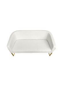 CHOVET LOUNGE SOFA - DOUBLE SEATER WHITE (SF17 - DW)
