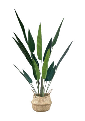 FAUX SKYBIRD TREE 140CM IN WOVEN BASKET (FL88 - SKW)