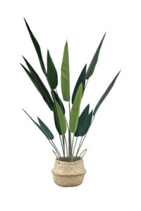 FAUX SKYBIRD TREE 140CM IN WOVEN BASKET (FL88 - SKW)