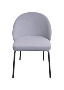 ALURA™ CHAIR - DOVE GREY WITH BLACK LEGS (CH2 - BDG)