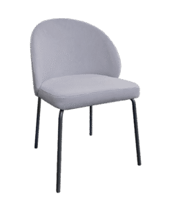 ALURA™ CHAIR - DOVE GREY WITH BLACK LEGS (CH2 - BDG)