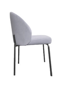 ALURA™ CHAIR - DOVE GREY WITH BLACK LEGS (CH2 - BDG)