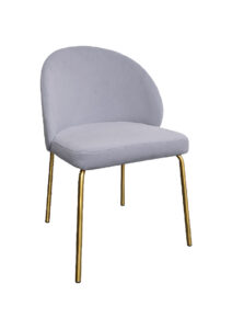 ALURA™ CHAIR - DOVE GREY WITH GOLD LEGS (CH2 - GDG)
