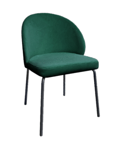 ALURA™ CHAIR - EMERALD BLUE WITH BLACK LEGS (CH2 - BEG)