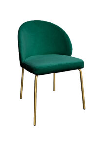 ALURA™ CHAIR - EMERALD GREEN WITH GOLD LEGS (CH2 - GEG)