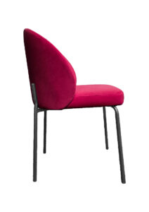 ALURA™ CHAIR - GARNET RED WITH BLACK LEGS (CH2 - BGR)