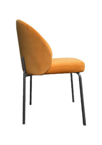 ALURA™ CHAIR - MARIGOLD YELLOW WITH BLACK LEGS (CH2 - BMY)