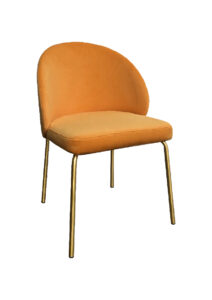 ALURA™ CHAIR - MARIGOLD YELLOW WITH GOLD LEGS (CH2 - GMY)