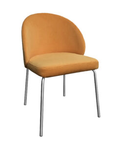 ALURA™ CHAIR - MARIGOLD YELLOW WITH SILVER LEGS (CH2 - SMY)