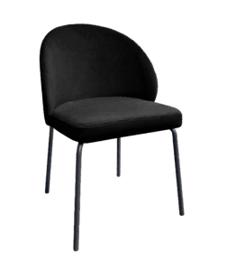 ALURA™ CHAIR - ONYX BLACK WITH BLACK LEGS (CH2 - BOB)