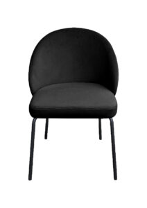 ALURA™ CHAIR - ONYX BLACK WITH BLACK LEGS (CH2 - BOB)