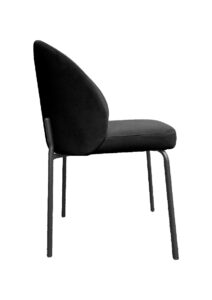 ALURA™ CHAIR - ONYX BLACK WITH BLACK LEGS (CH2 - BOB)