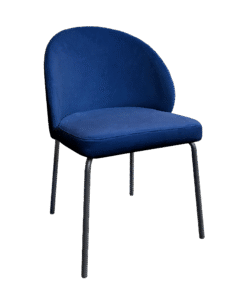 ALURA™ CHAIR - ROYAL BLUE WITH BLACK LEGS (CH2 - BRBL)