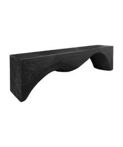 LIGNA - LONG WOOD BENCH BLACK (OB18 - LB)