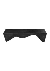 LIGNA - LONG WOOD BENCH BLACK (OB18 - LB)