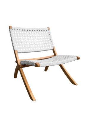 OSLO LOUNGER SOFA - SINGLE SEATER - WHITE (SF23 - SW)