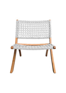 OSLO LOUNGER SOFA - SINGLE SEATER - WHITE (SF23 - SW)