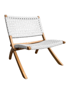 OSLO LOUNGER SOFA - SINGLE SEATER - WHITE (SF23 - SW)