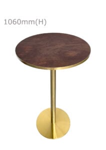 LUXCO™ BAR TABLE - GOLD & VERONA BRONZE (BT13 - GZ)