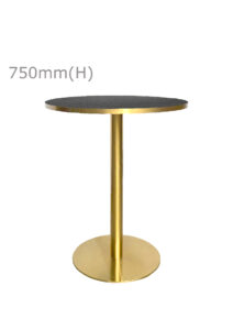 LUXCO™ MEETING TABLE - GOLD & GRAPHITE BLACK (TB4 - GB)