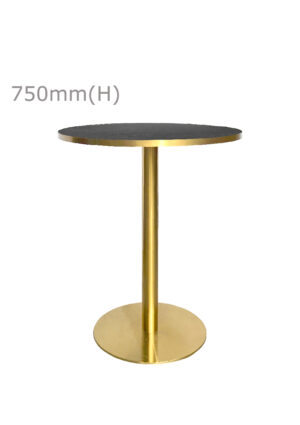 LUXCO™ MEETING TABLE - GOLD & GRAPHITE BLACK (TB4 - GB)