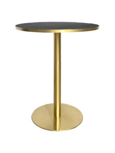 LUXCO™ MEETING TABLE - GOLD & GRAPHITE BLACK (TB4 - GB)