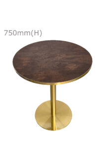 LUXCO™ MEETING TABLE - GOLD & VERONA BRONZE (TB4 - GZ)